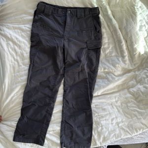 Men’s dark gray 5.11 tactical cargo pants